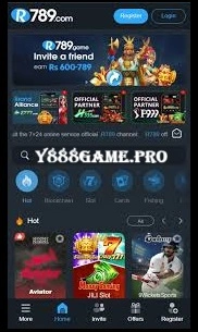 R789 Game interface screenshot