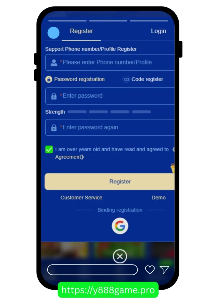 No777 Game login
